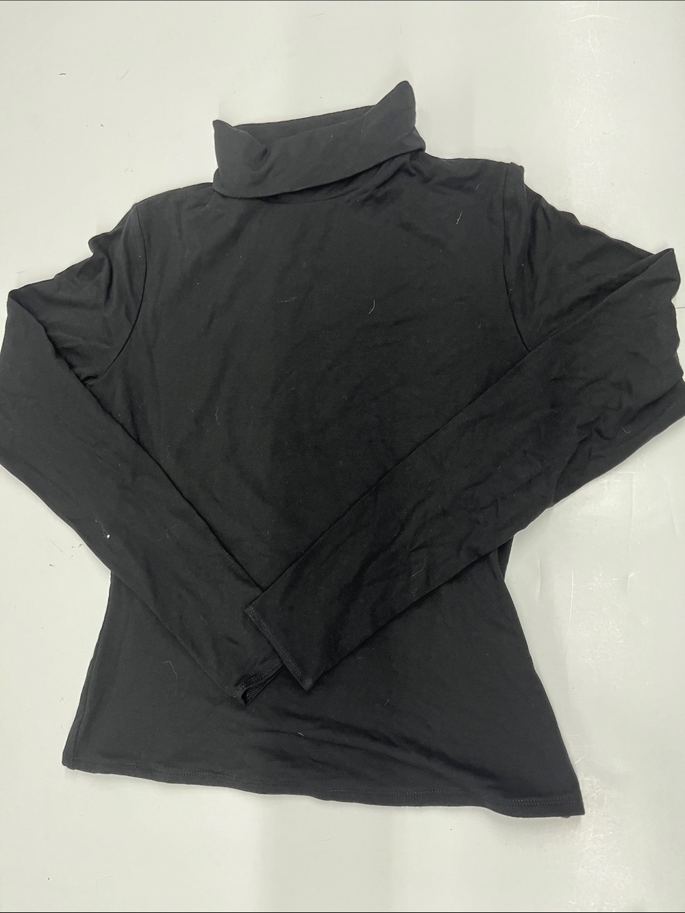 NEW naked wardrobe Women’s Heavy Fabric Turtleneck Long Sleeve Top Size Large